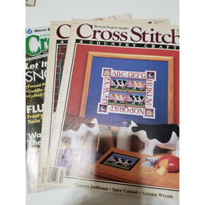 cross stitch 3 books paper back item no 383